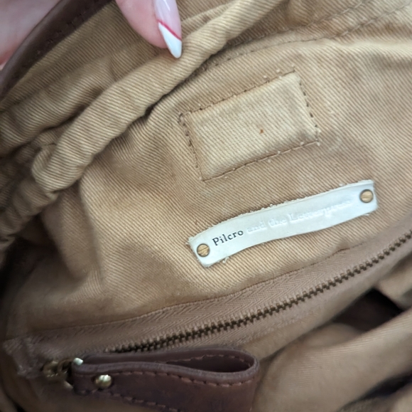 ANTHROPOLOGIE  Pilcro Silk Scarf Floral Shoulder Bag - Picture 9 of 12